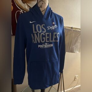 Nike Royal Blue Los Angeles Dodgers Postseason Hoodie
